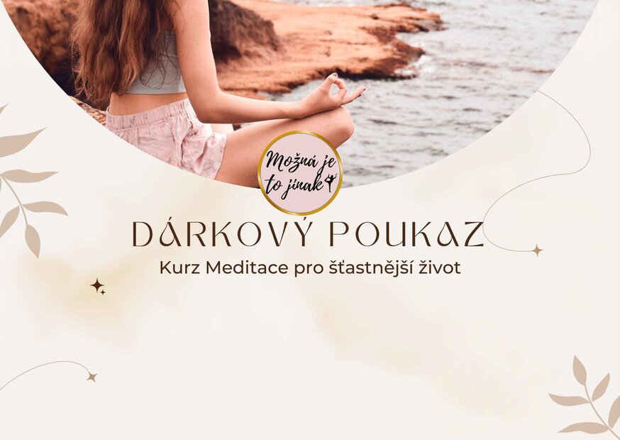 Voucher na meditační kurz